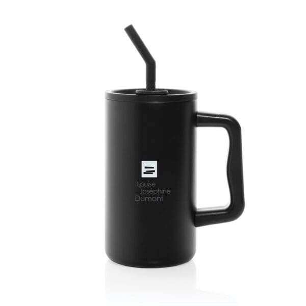 Becher Cube aus RCS recyceltem Stahl 800ml