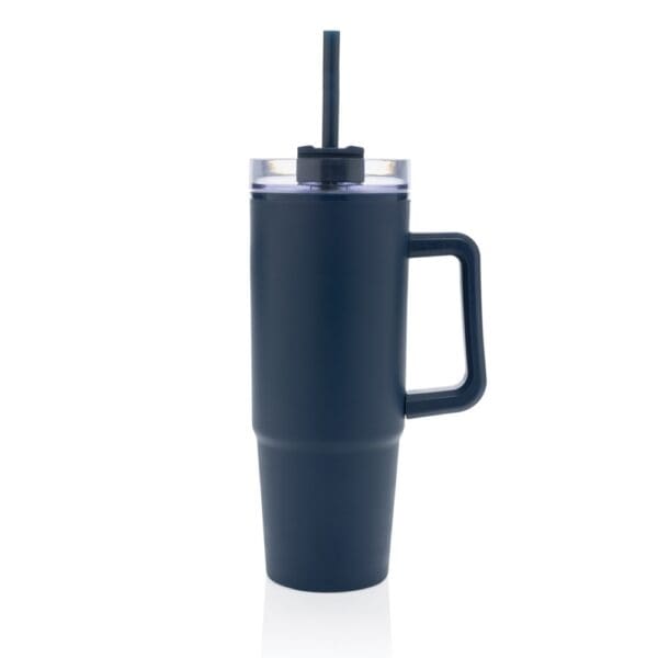 Becher Tana aus RCS recyceltem Kunststoff mit Griff 900ml