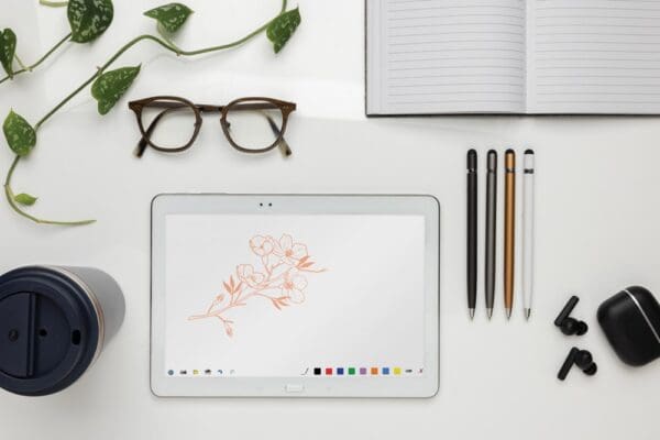 Eleganter Metallstift