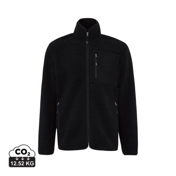 Fleecejacke IQONIQ Diran aus recyceltem Polyesterflor
