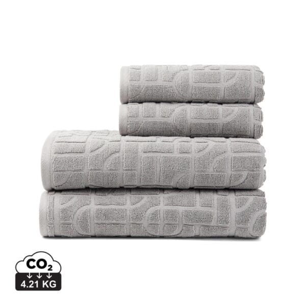 Handtuch VINGA Verso aus OCS Bio-Baumwolle, 4er-Set