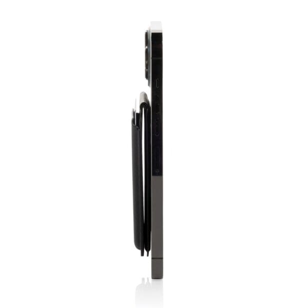 Handytasche Magstand magnetisch mit Ständer aus RCS rec. PU