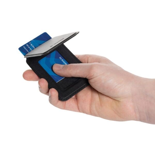 Handytasche Magstand magnetisch mit Ständer aus RCS rec. PU