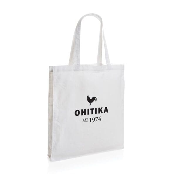 Impact AWARE™ recycelte Baumwolltasche 145gr mit Boden