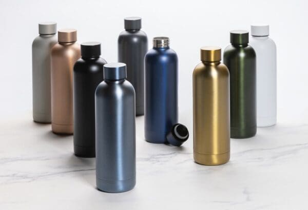 Impact Vakuumflasche aus RCS recyceltem Stainless-Steel
