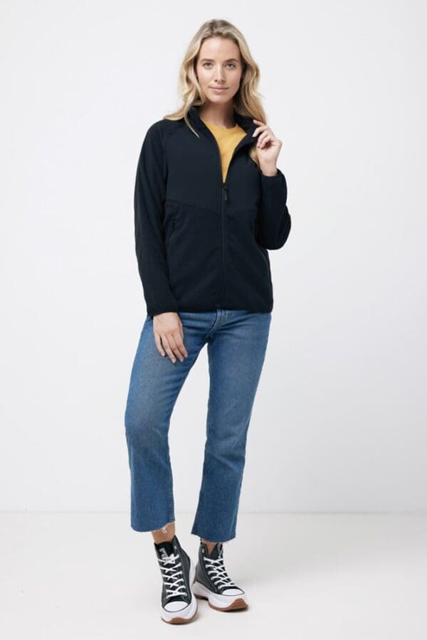 Jacke IQONIQ Talung Mikrofleece aus recyceltem Polyester