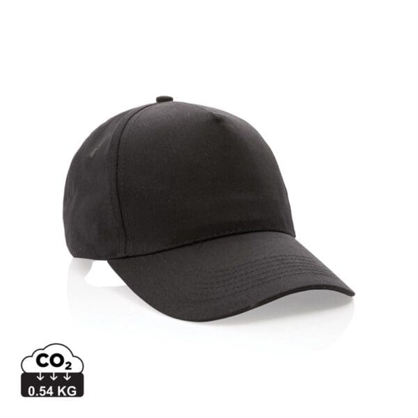 Kappe Impact 5 Panel aus 190gr rCotton mit AWARE™ Tracer