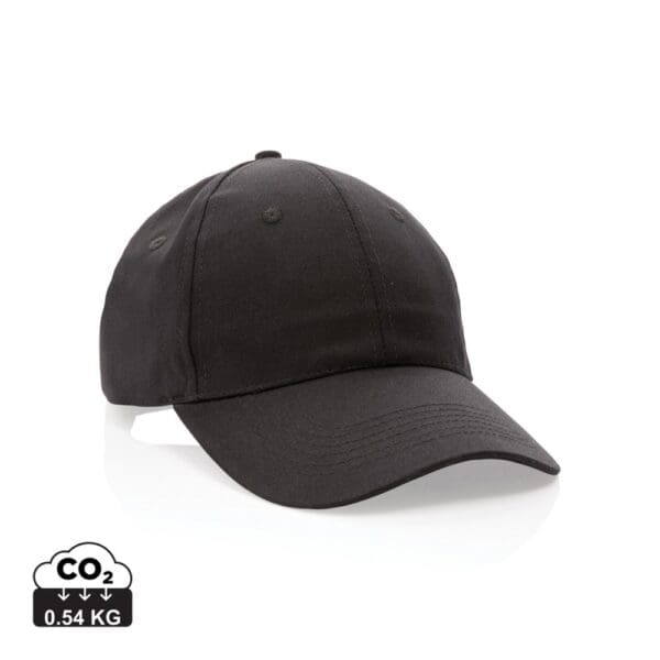 Kappe Impact 6 Panel aus 190gr rCotton mit AWARE™ Tracer