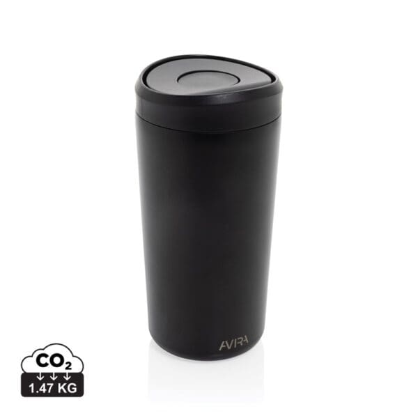 Klickbecher Avira Alix aus RCS rec. Stahl 400ml