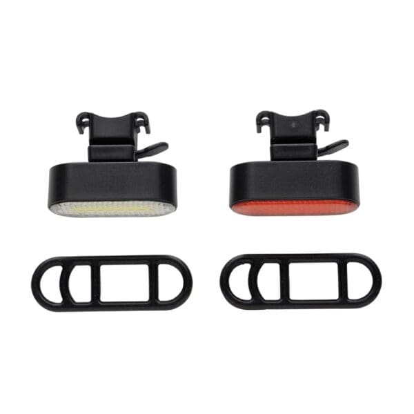 Lumino USB Fahrradlicht-Set aus RCS recyceltem Kunststoff