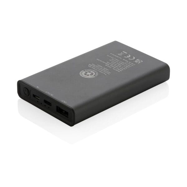 MAhPowerbank Terra 5.000 aus RCS recyceltem Aluminium