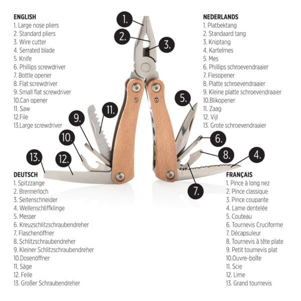 Multitool Holz