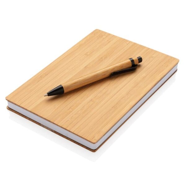 Notizbuch A5 Bambus & Stift