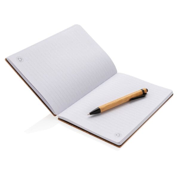 Notizbuch A5 Bambus & Stift