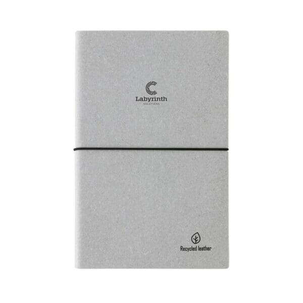 Notizbuch A5 aus GRS recyceltem Leder