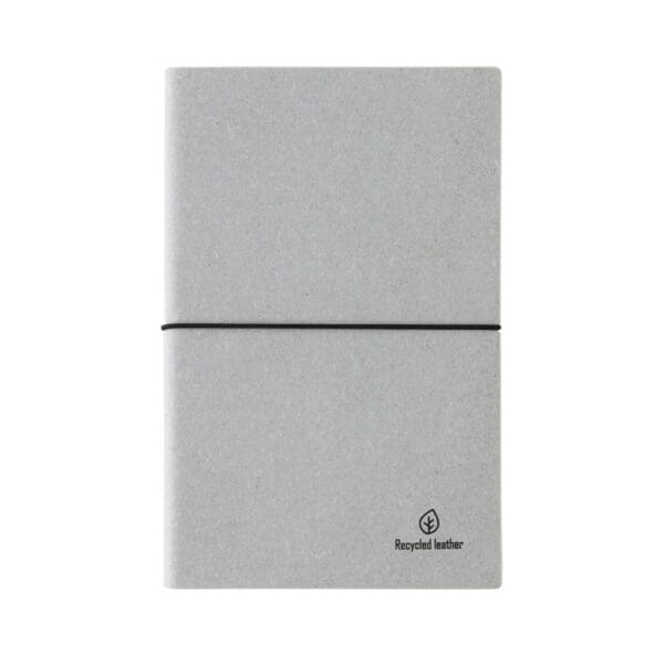 Notizbuch A5 aus GRS recyceltem Leder