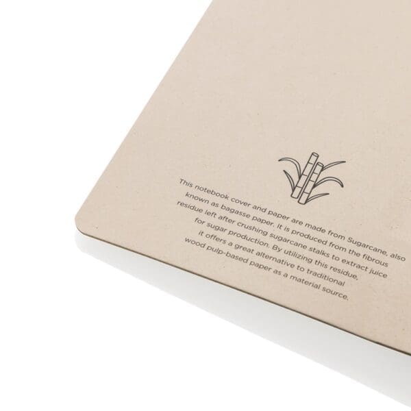 Notizbuch Stylo Bonsucro zertifiziertes Zuckerrohrpapier A5