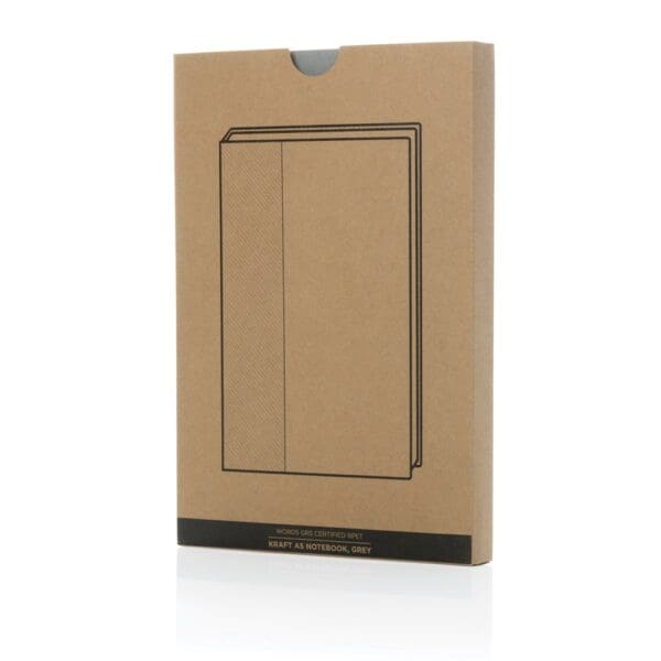 Notizbuch Words GRS zertifiziertes RPET & Kraft A5