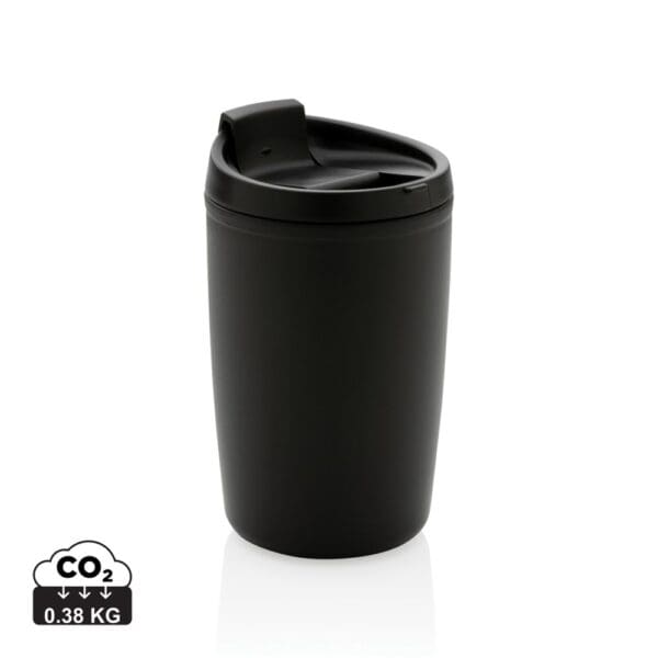 PP-Becher GRS recycelt mit Flip-Deckel