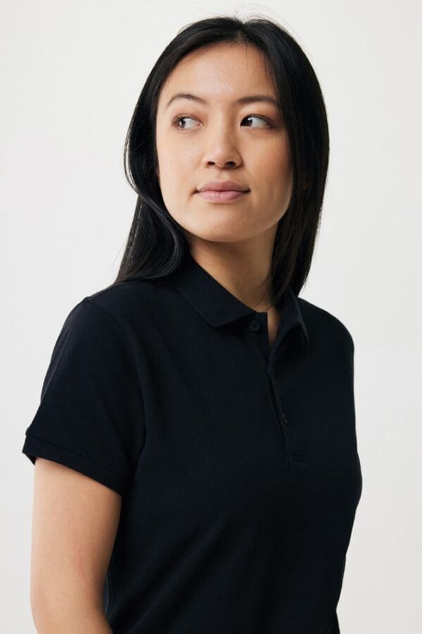 Piqué-Poloshirt IQONIQ Yosemite Damen aus rec. Baumwolle