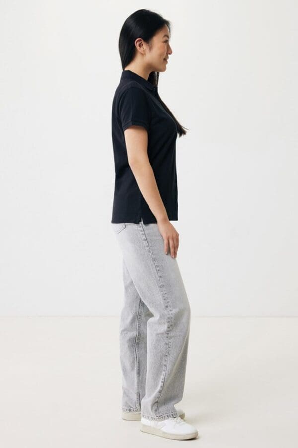 Piqué-Poloshirt IQONIQ Yosemite Damen aus rec. Baumwolle
