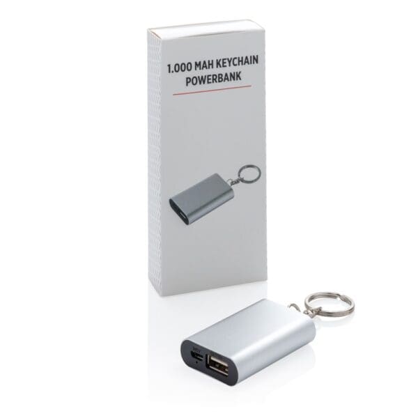 Powerbank 1.000 mAh Schlüsselanhänger