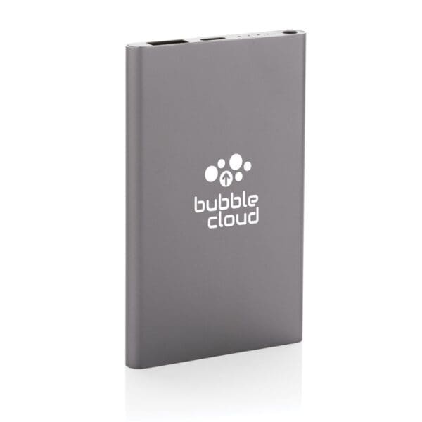 Powerbank 4.000mAh Type-C aus RCS recyeltem ABS & Aluminium