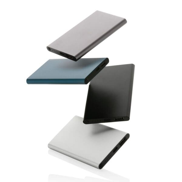 Powerbank 4.000mAh Type-C aus RCS recyeltem ABS & Aluminium