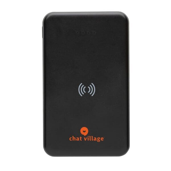 Powerbank 5.000mAh 5W Wireless aus RCS recyceltem Kunststoff