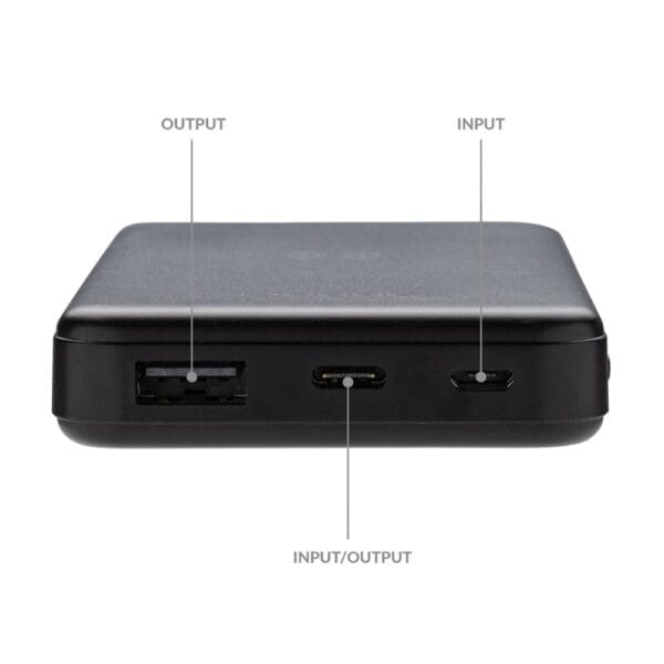 Powerbank 5.000mAh 5W Wireless aus RCS recyceltem Kunststoff