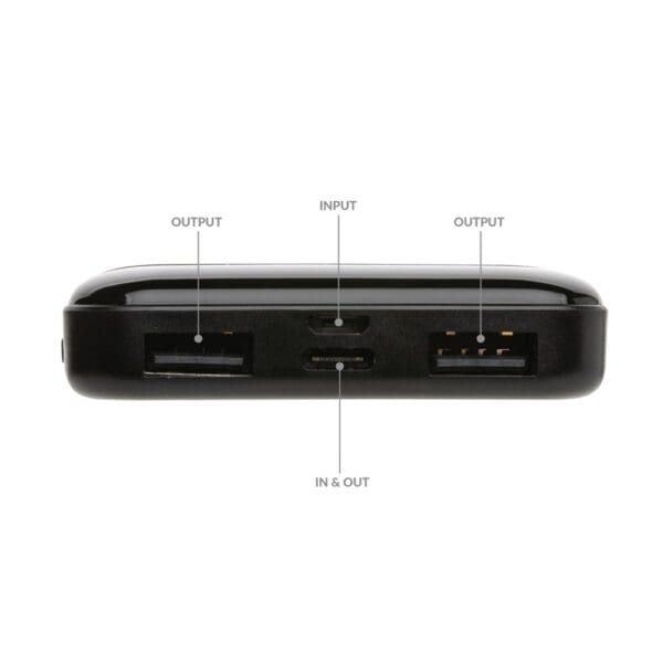 Powerbank 5.000mAh aus RCS recyceltem Kunststoff
