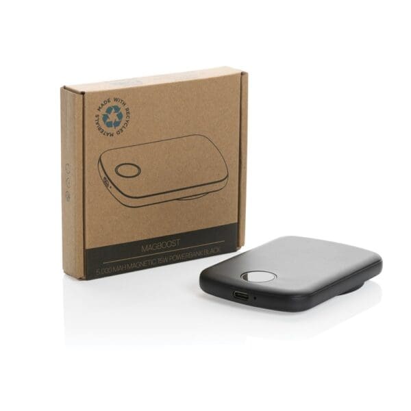 Powerbank MagBoost 5.000mAh magnetisch aus RCS rec. Plastik