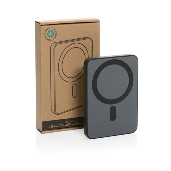 Powerbank Magnetix 5.000mAh magnetisch aus RCS recycel. ABS