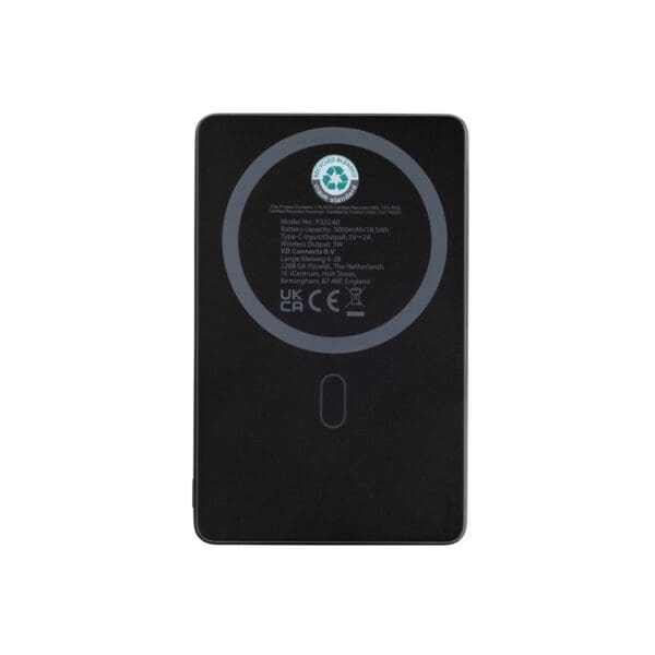 Powerbank Orion 5.000mAh 5W magnetisch aus RCS rec. Alu