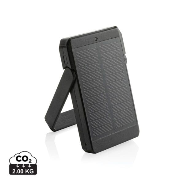 Powerbank, Skywave 5000mah Solar 10W Wireless aus rPlastik