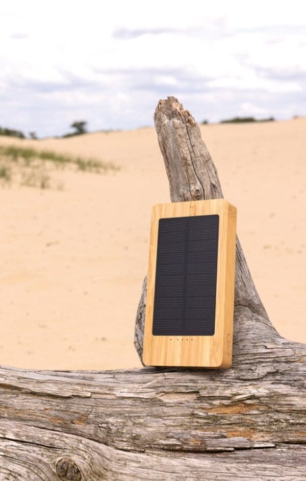 Powerbank Sunwick 10.000mah Bambus Solar