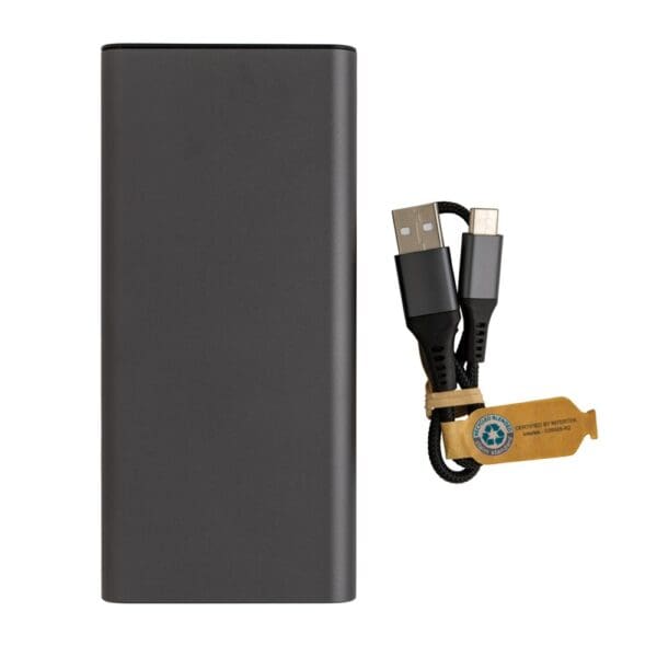 Powerbank Terra 20.000mAh 20W aus RCS recyceltem Aluminium