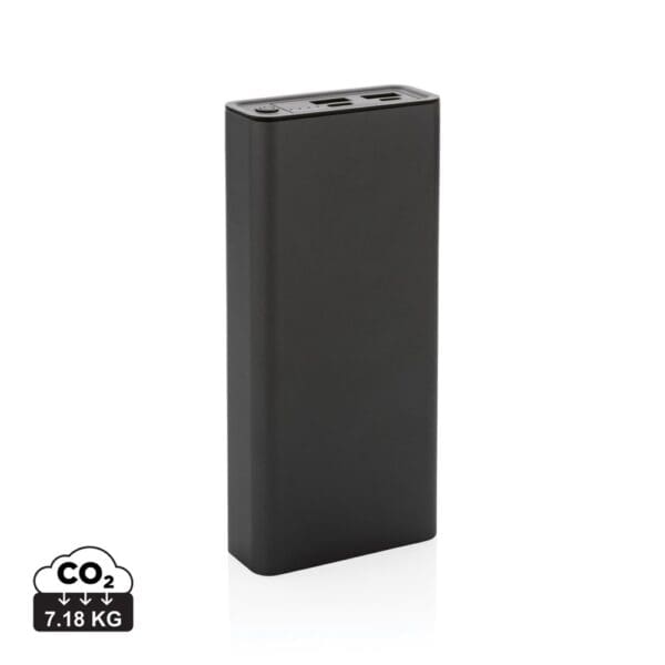Powerbank Terra 20.000mAh 20W aus RCS recyceltem Aluminium