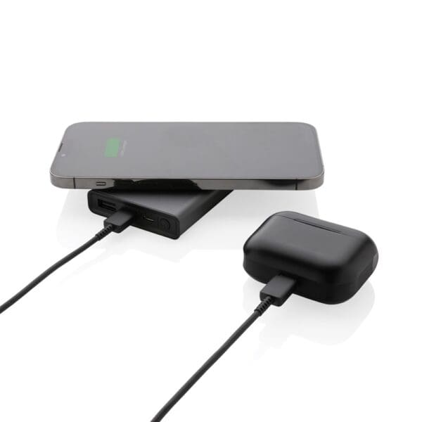 Powerbank Terra 5000mAh  aus RCS Aluminium, 5W Wireless