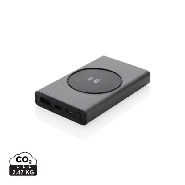 Powerbank Terra 5000mAh  aus RCS Aluminium, 5W Wireless