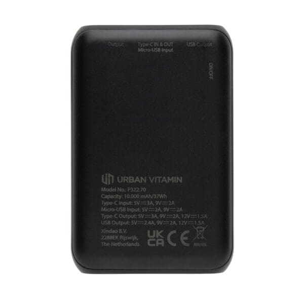 Powerbank Urban Vitamin Alameda 10.000mAh 18W PD