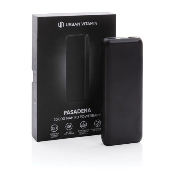 Powerbank Urban Vitamin Pasadena 20.000mAh 18W PD
