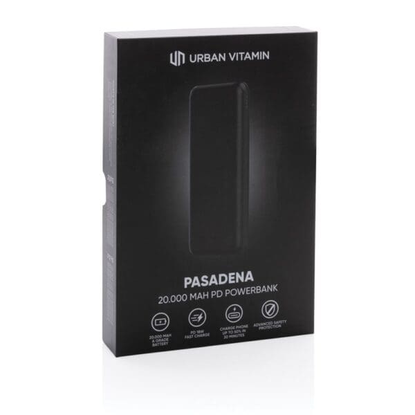 Powerbank Urban Vitamin Pasadena 20.000mAh 18W PD