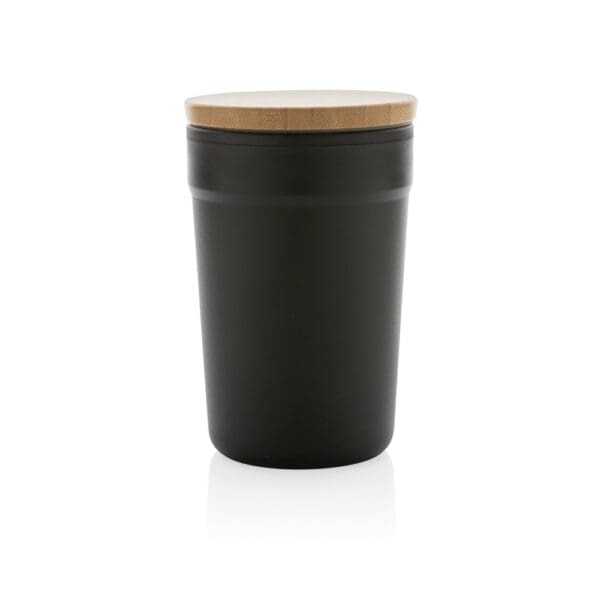 RPP-Becher GRS mit Bambusdeckel