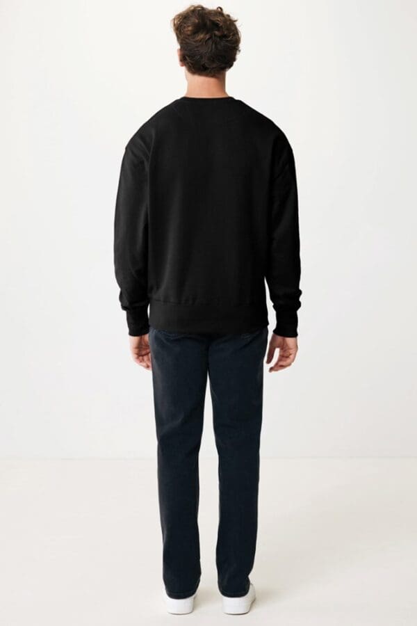Relax-Rundhals-Sweater IQONIQ Kruger aus recycelt. Baumwolle