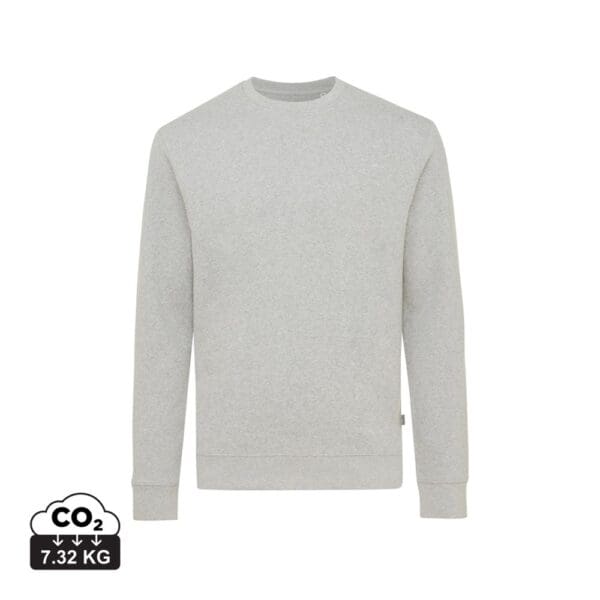 Rundhals-Sweater IQONIQ Denali ungefärbt. aus recycelter BW