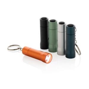 Schlüsselanhänger-Taschenlampe Flash aus RCS rec. Aluminium