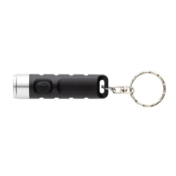 Schlüsselanhänger-Taschenlampe Globix USB aus RCS rABS