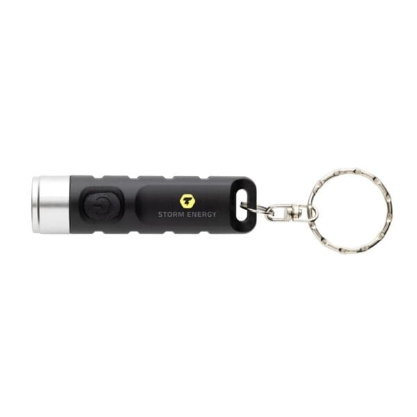 Schlüsselanhänger-Taschenlampe Globix USB aus RCS rABS