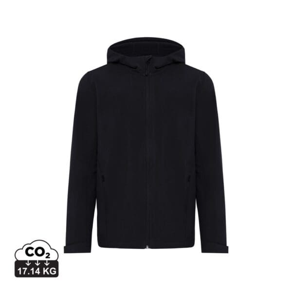 Softshelljacke IQONIQ Makalu Herren aus recyceltem Polyester